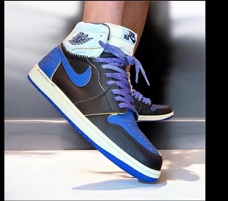 Vintage Distressed Knit Aged Shoelaces for Jordan 1, Air Force 1 & More! image 2