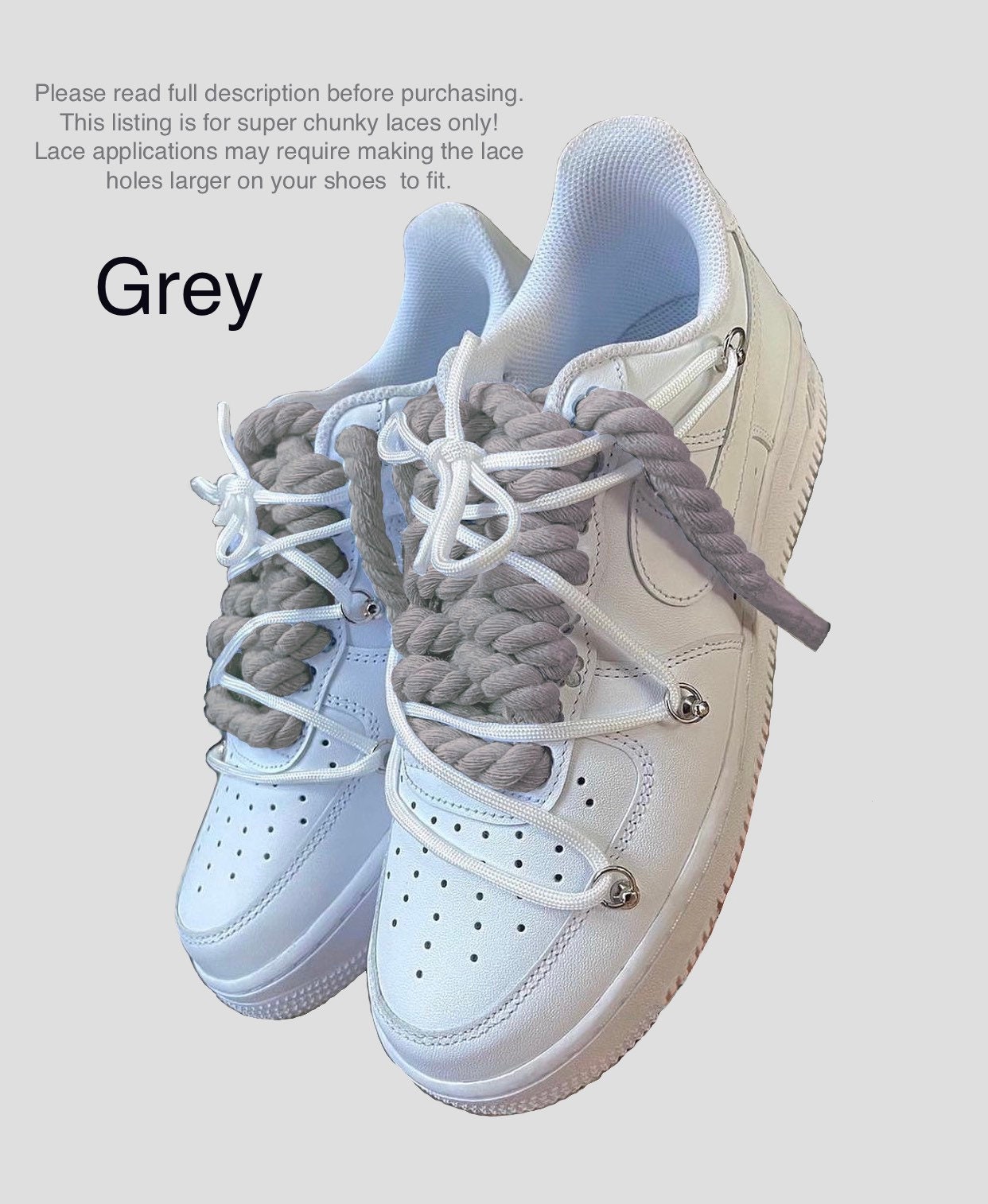 Nike air force 1 hotsell high laces