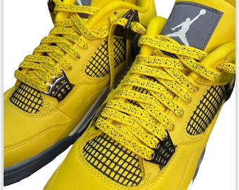 lightning 4s with black laces