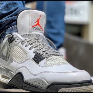 Elephant Print, White Cement, Cheetah Print Jordan Shoelaces