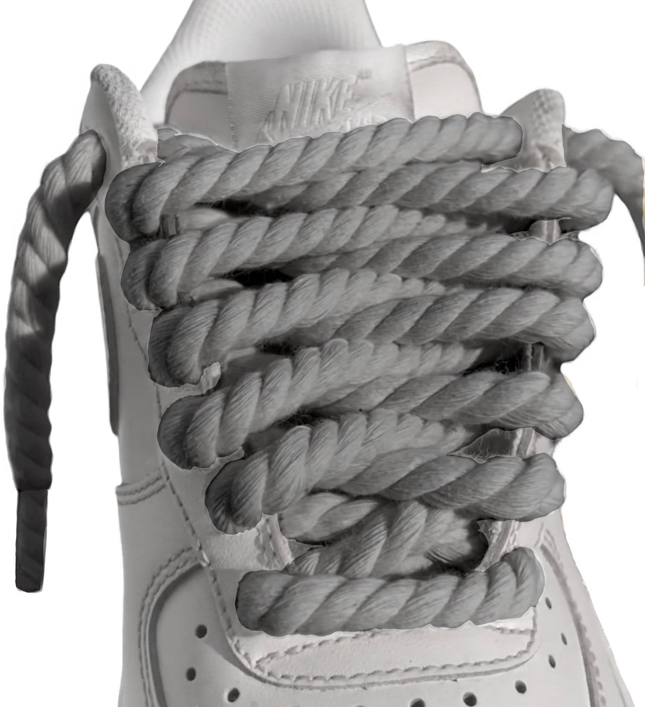 Super Chunky Thick Braided Rope AF1 Shoelaces for Air Force 1, Dunks,  Jordans & More -  Denmark