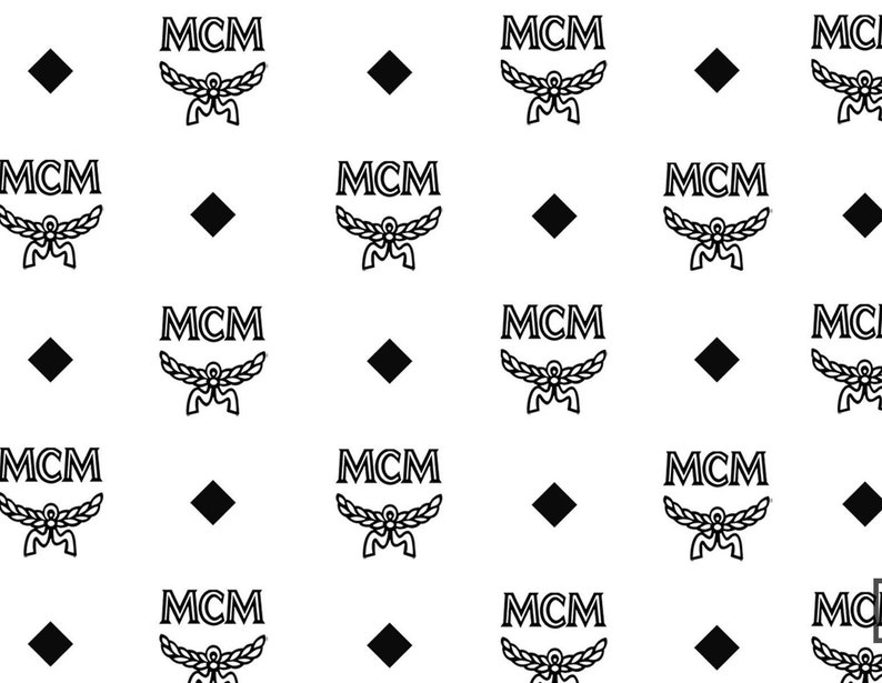 MCM Vinyl Stencil | Etsy