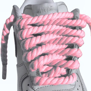 Thick Rope Shoe Laces Cream Sail Off White Braided Shoelaces Travis SB Dunk
