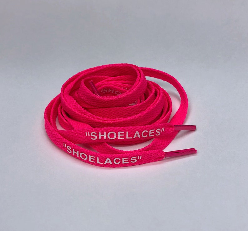 pink off white laces