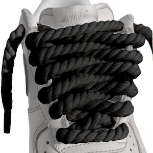 Thick Rope Shoe Laces Cream Sail Off White Braided Shoelaces Travis SB Dunk