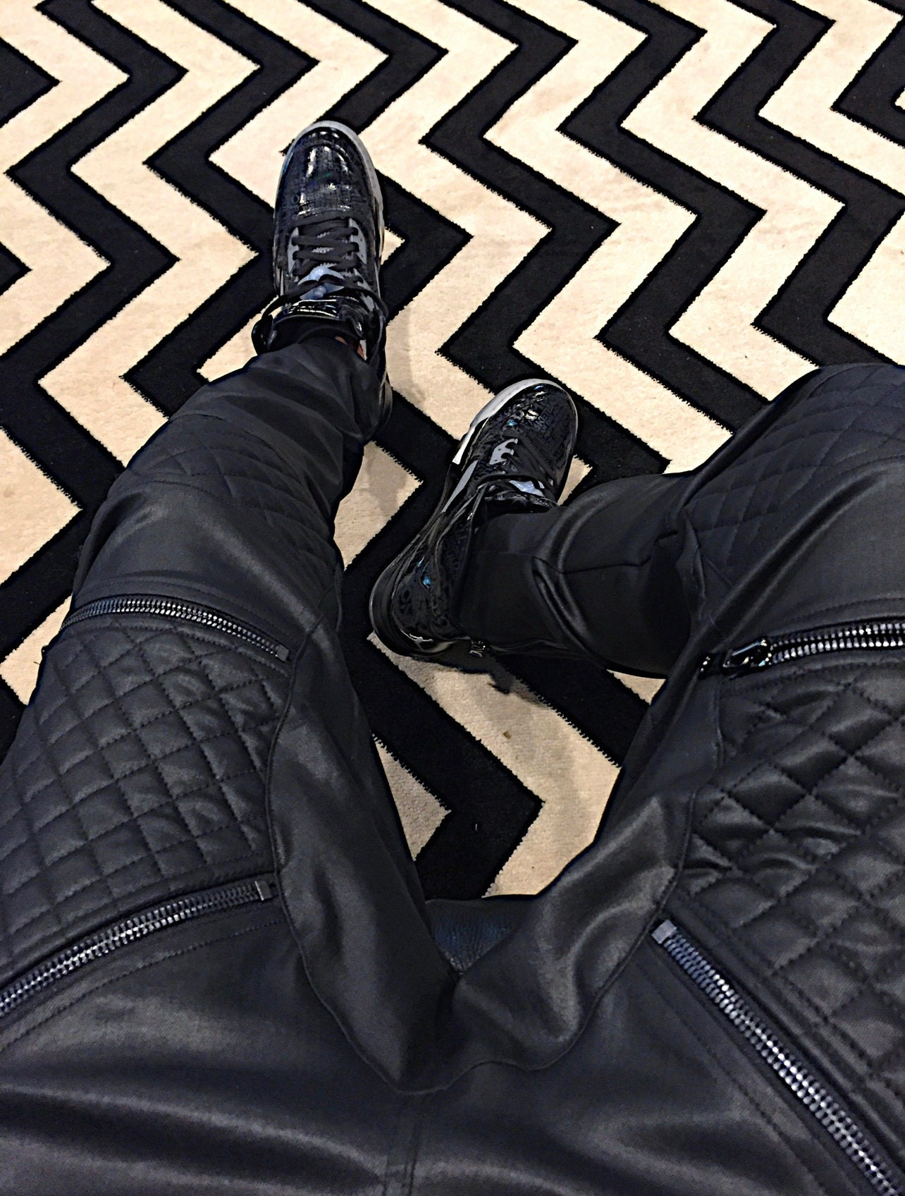 Premium Waxed Denim Jeans Streetwear - Etsy