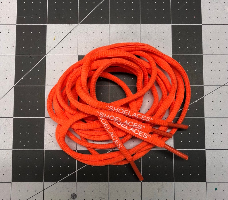 Off White Oval Replacement Laces 6 Colors Presto Vapormax | Etsy