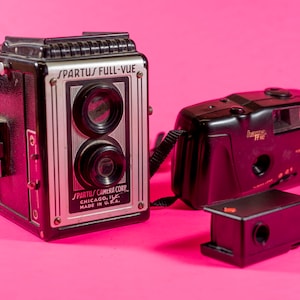 Lo-Fi/Vintage Photography Starter Pack w/ three vintage cameras + 3 rolls of expired film! Lomography | Spartus TLR | 110 Pocket