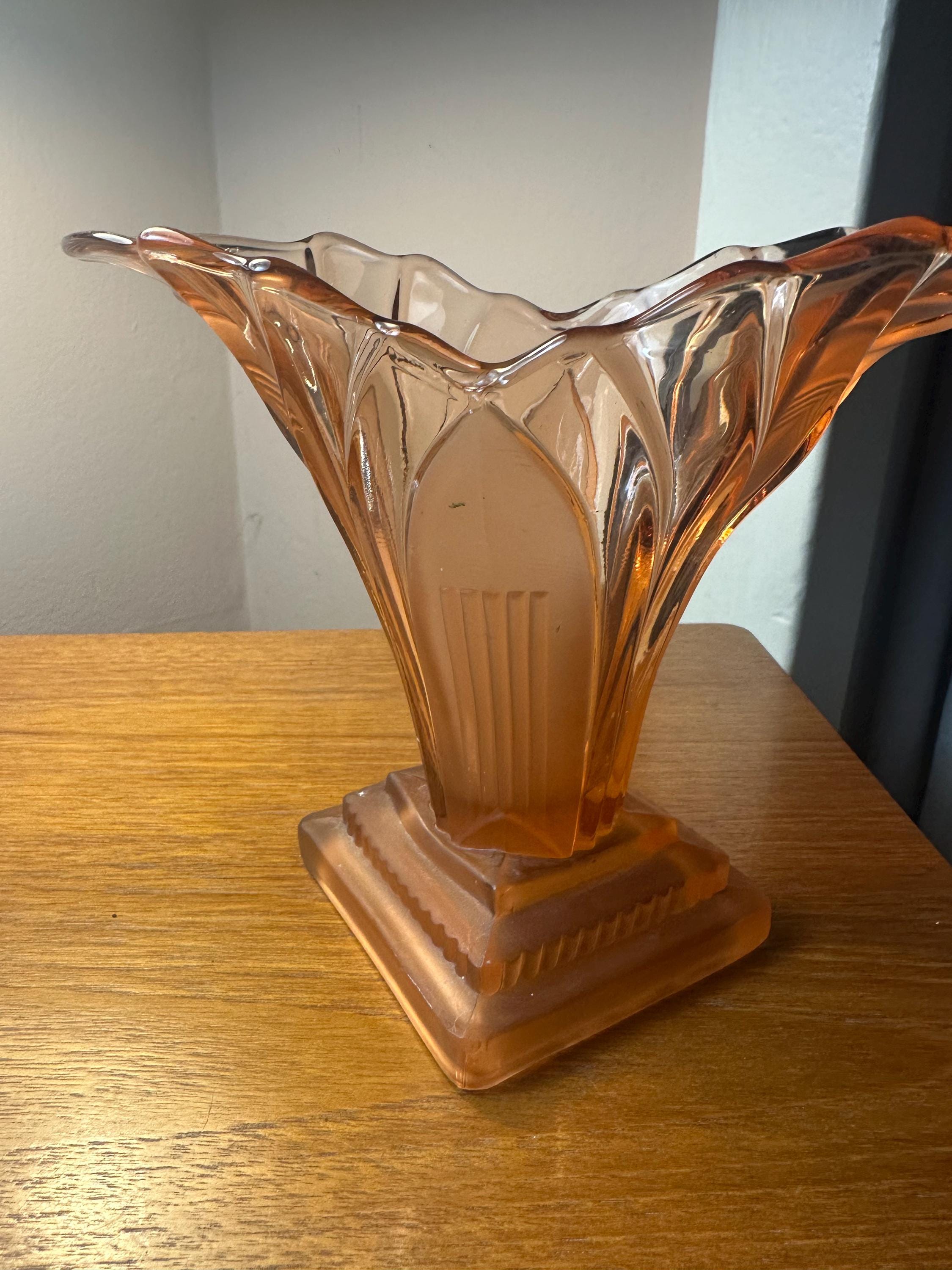 1930 Art Deco Vase - Etsy UK