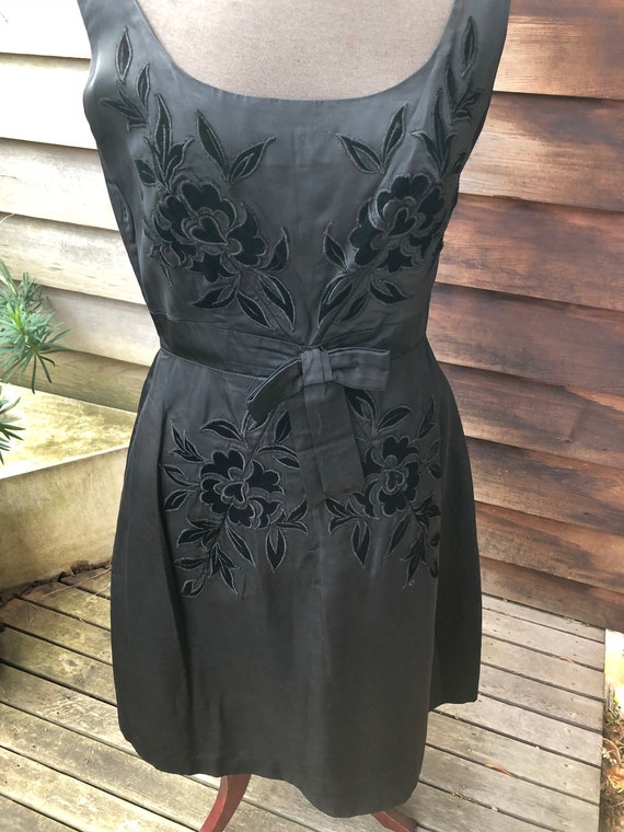 black party frock
