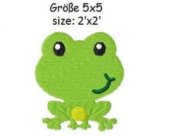 Fichier de broderie « grenouilles 2' 5 x 5 - SOFORTDOWNLOAD