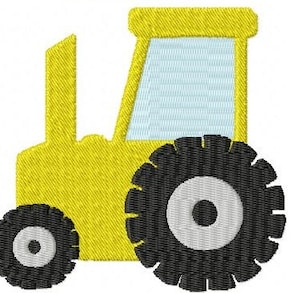 Embroidery Design Tractor 4&#39;x4&#39; - DIGITAL DOWNLOAD PRODUCT