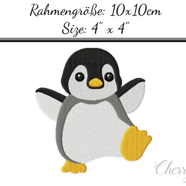 Stickdatei "Watschel Pinguin" - SOFORTDOWNLOAD