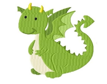 Embroidery Design Dragon 4'x4' - DIGITAL DOWNLOAD PRODUCT