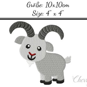 刺繍ファイル「Capricorn」 - インスタントダウンロード