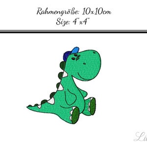 Embroidery Design Dragon with cap 4&#39;x4&#39; - DIGITAL DOWNLOAD PRODUCT