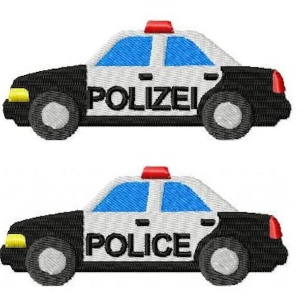 Stickdatei "Polizei" - SOFORTDOWNLOAD