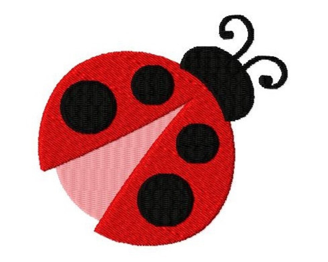 Embroidery Design Ladybug 4'x4' DIGITAL DOWNLOAD PRODUCT - Etsy
