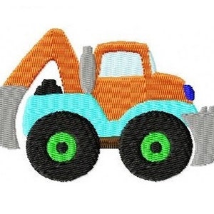 Embroidery Design Digger no. 2 4&#39;x4&#39; - DIGITAL DOWNLOAD PRODUCT