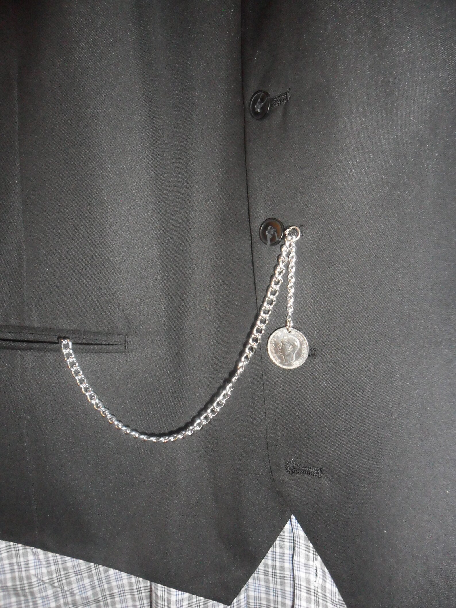 Peaky Blinders Albert pocket watch Chain silver coloured watch Etsy