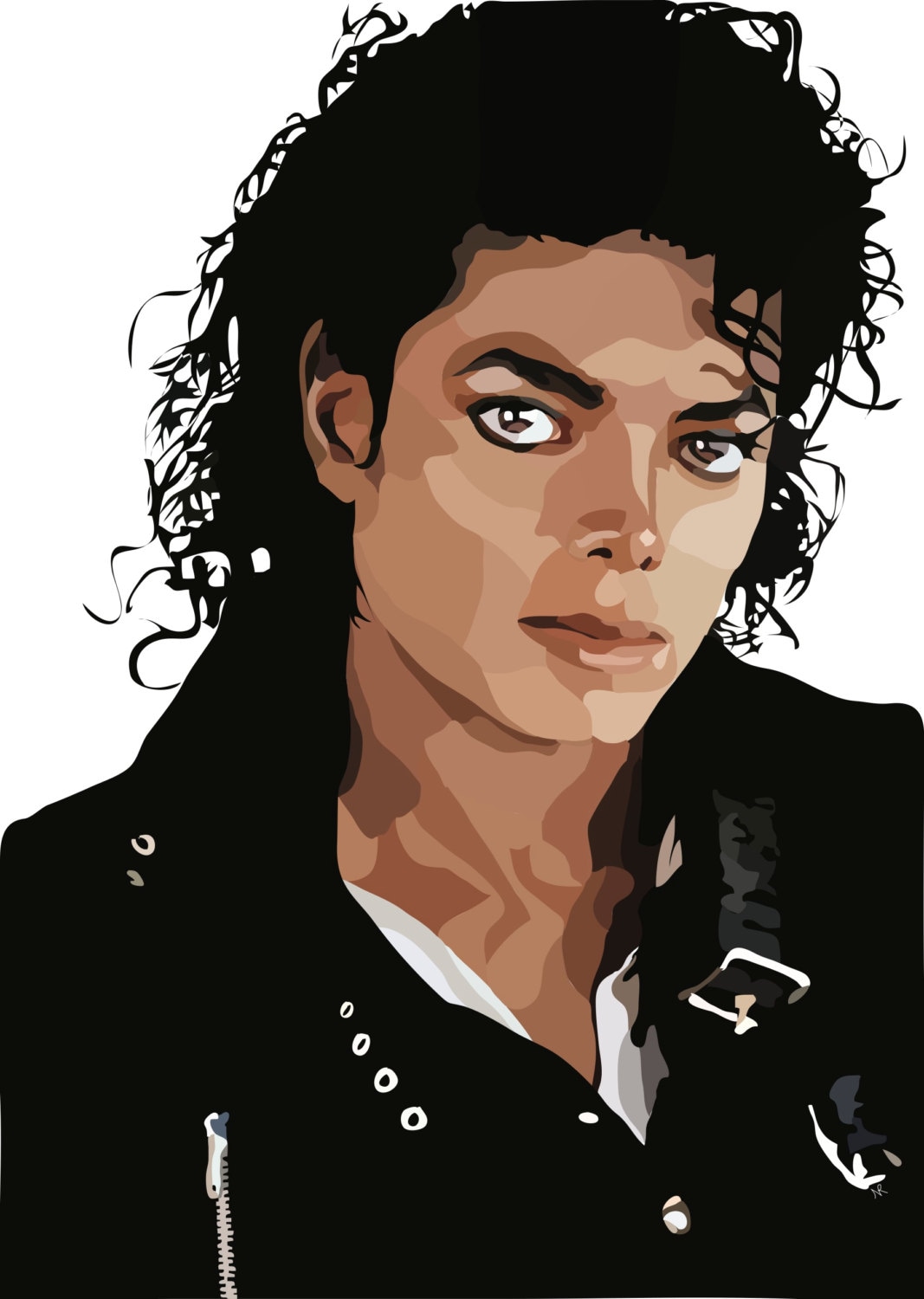 Michael Jackson Digital Art Print. Etsy