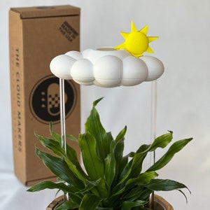 Original Dripping Rain Cloud for Plants with Sun Charm