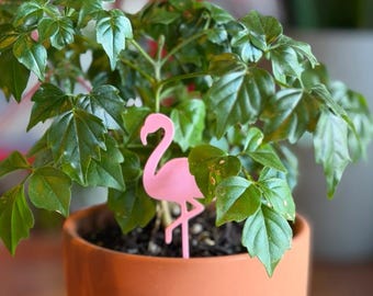 Flamingo Plick 3D printed Tiny Plant Decoration