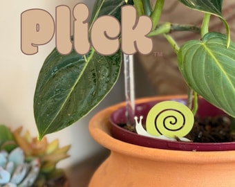 Snail Plick 3D printed Plant Decoration