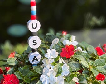 USA Plant Kandi - Freundschaftsarmband inspirierter Pflanzeneinsatz