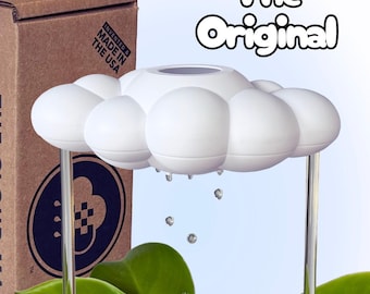 Dripping Rain Cloud Plant Waterer: Unique Houseplant Watering Accessory