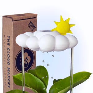 Original Dripping Rain Cloud for Plants with Sun Charm