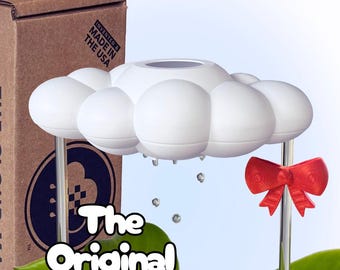 Original Dripping Rain Cloud for Plants with Bow Charm