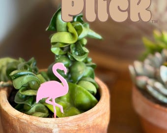 Flamingo Plick 3D gedruckte Pflanzendekoration