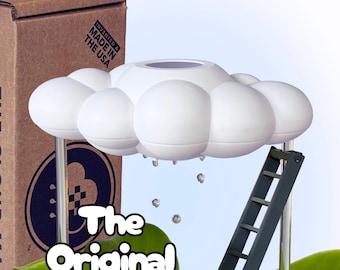 Original Dripping Rain Cloud for plants with Ladder Charm