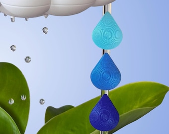 Wasser Tropfen Charm Set