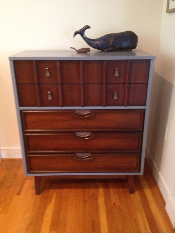 Items similar to Modern Mid century Dresser on Etsy