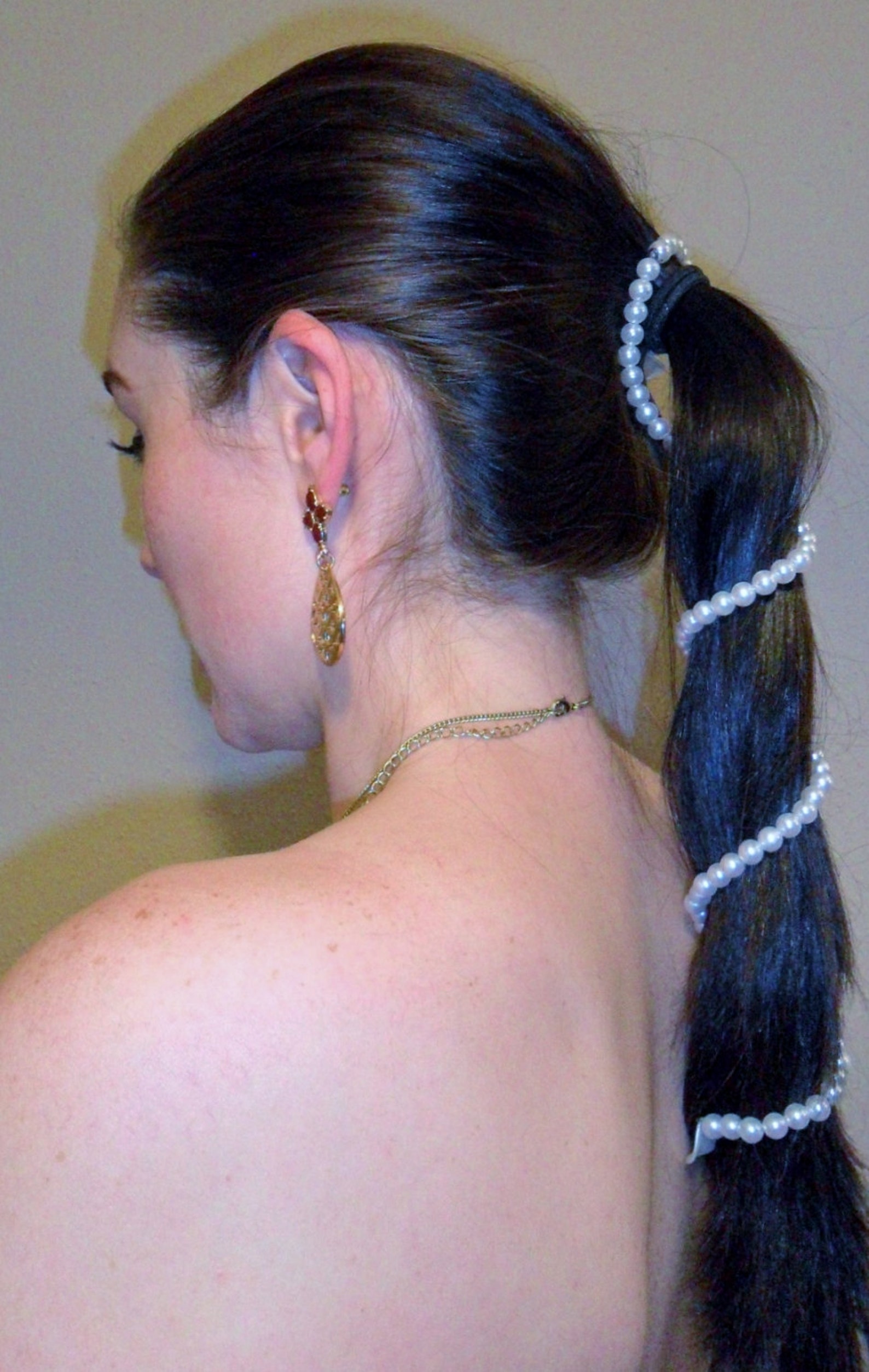 Aria Ponytail Wrap Wedding Hair Pieces Wedding Hair Etsy