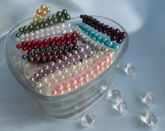 Color Pearl Comb- Hair Combs,Wedding hair piece, Wedding Combs, Wedding hair accessory