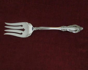 Versilbertes Buttermesser/Butterstreicher der Oneida Community im SILVER ARTISTRY Muster, elegant wie Sterling, durchbrochener Griff, guter Zustand!