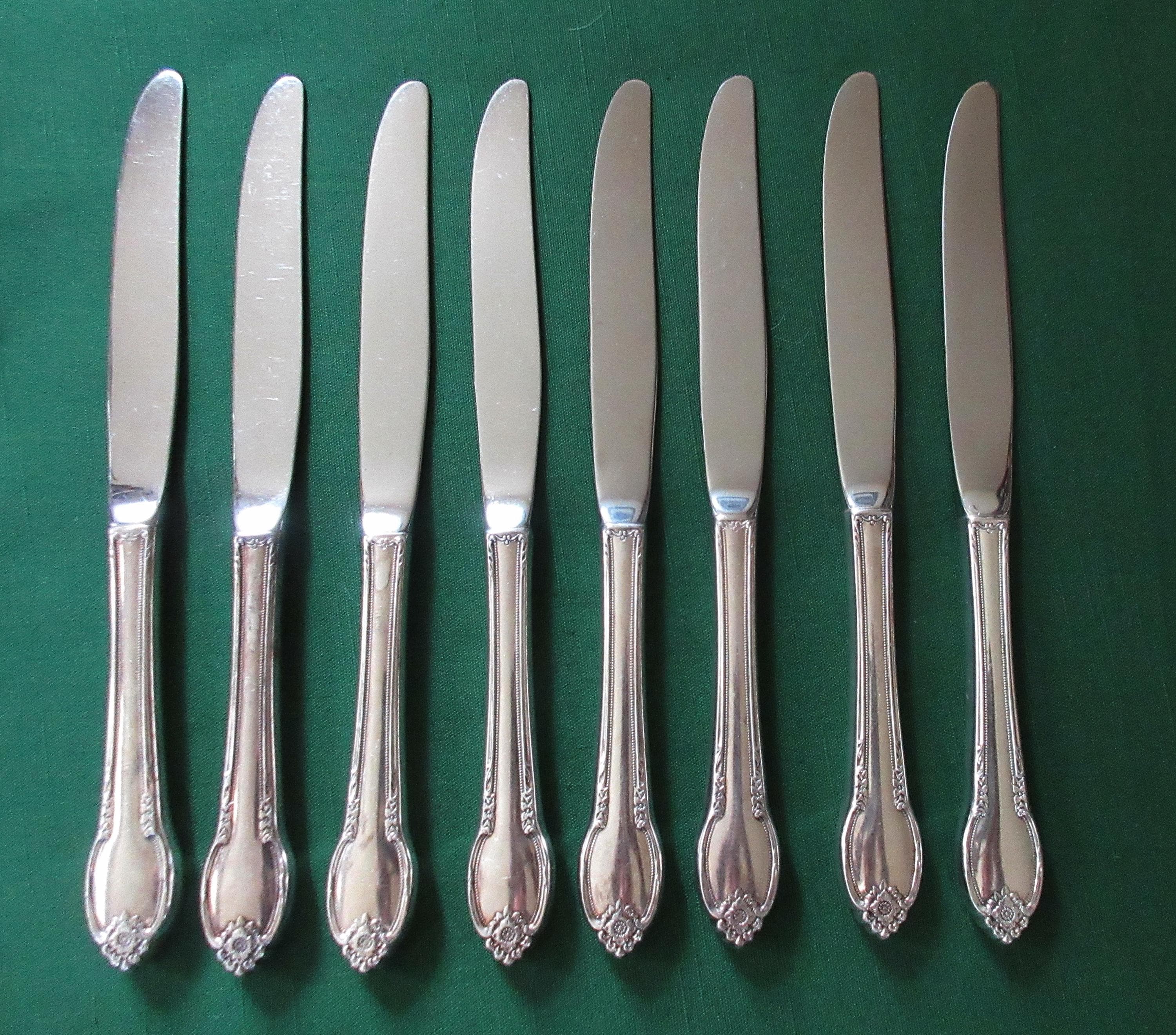 42 Pcs Silverplate Ser/7+ Silverware/flatware From 1847 ROGERS
