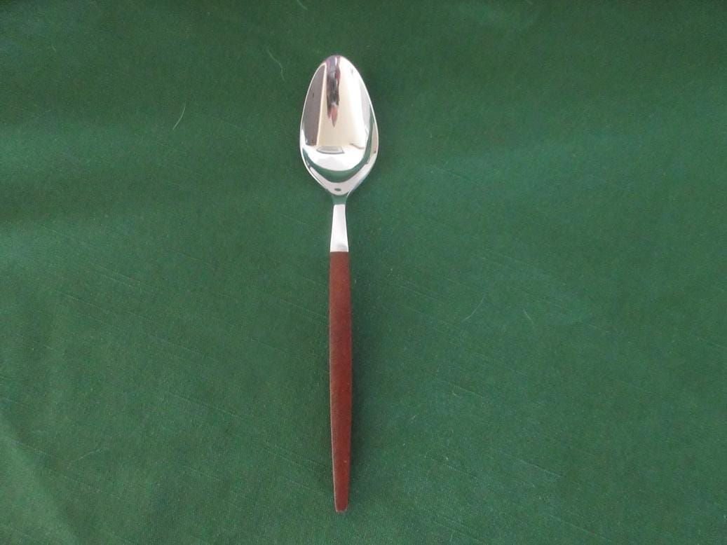 Stainless Danish Modern TEASPOON Flatware From Ekco Eterna CANOE