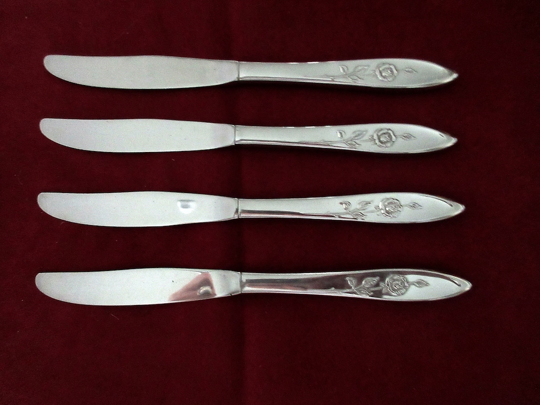 Oneida MY ROSE Hollow Knife Set of 4 and 21 similar items