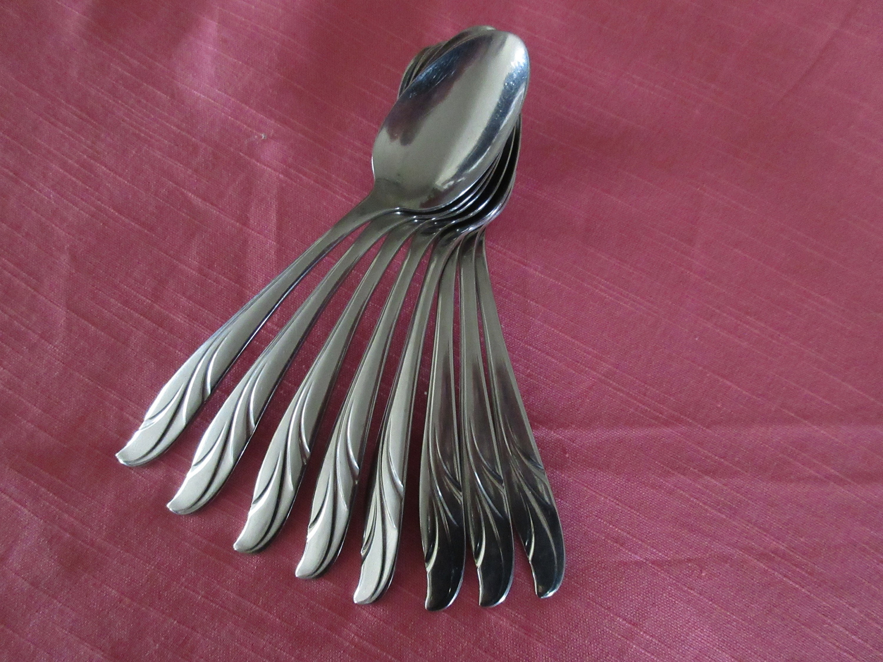 4 pezzi set di cucchiai per fiori cucchiaino piccolo cucchiaino da caffè carino gelato cucchiaio da dessert accessori per la tavola in acciaio inossidabile oro argento  15