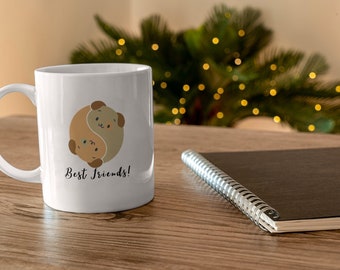 Ceramic Mug BEST FRIENDS BEARS 11oz