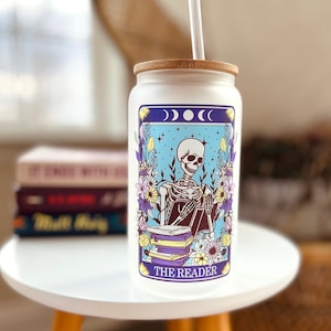 The Reader Tarot Card, Tarot Card Coffee, Occult Coffee, Gift for Book Lovers