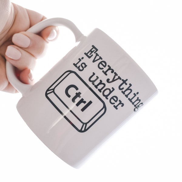 Everything is Under Control, Coding Mug, Computer Technician Gift, Technology Teacher Gift, Gift for Tech Guy