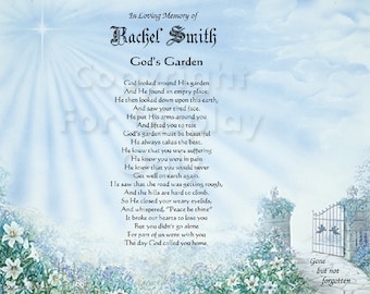 God Garden Poem - Etsy