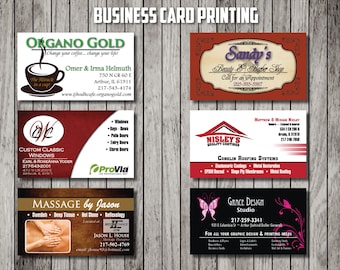 Custom Business Card Printing -  Get your business card design professionally printed - 250 Cards