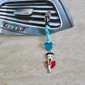 Betty Boop Car Air Freshener Vent Clip , Diffuser Clip On, Car Accessories,Essential oils,Nurse,Medical
