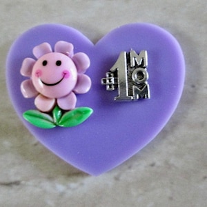 Refrigerator Magnet, Cabinet,Happy Face Flower,Mom,Nurse,Medical,Gift,Icu,ER,Pediatric